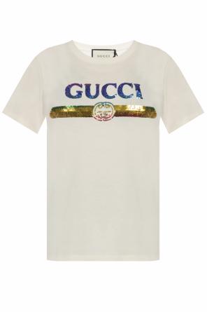 Sequinned t-shirt, zdjęcie 1 Sequinned t-shirt od Gucci